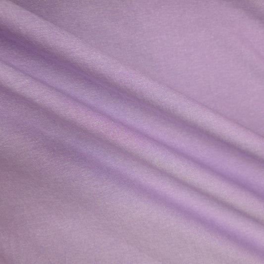 LILAC PURPLE COTTON CHAMBRAY FABRIC
