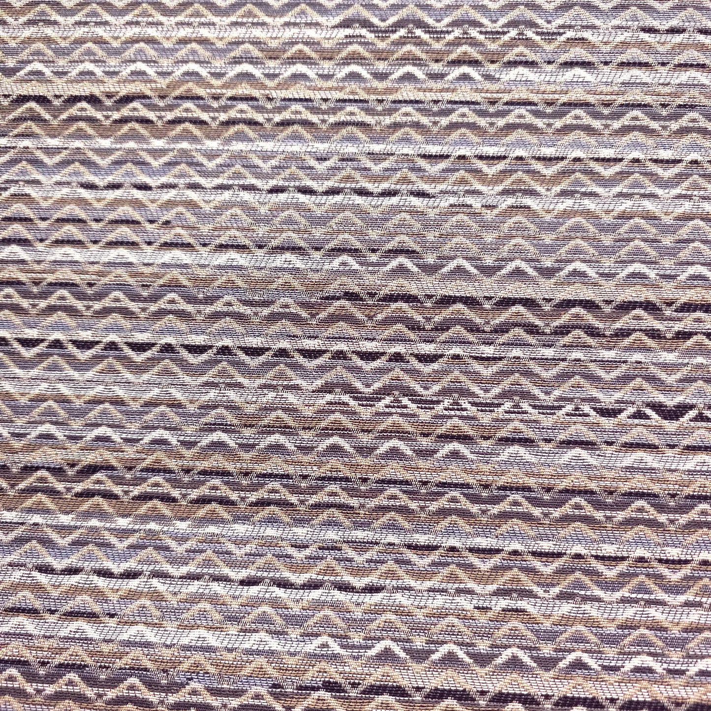 BERNATO DISCO ZIG ZAG WAVE UPHOLSTERY FABRIC