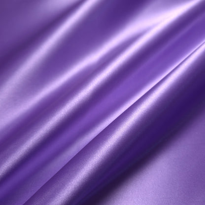 HEAVY STRUCTURE SATIN LILAC PURPLE