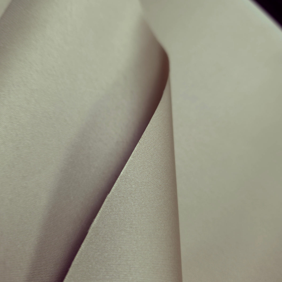 TAUPE GOLD PEAU DE SOIE PORCELAIN DULL SATIN FABRIC