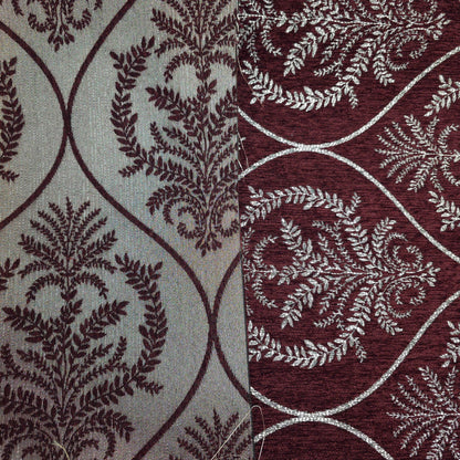 REGAL LAUREL OGEE MEDALION CHENIELLE BURGUNDY WINE