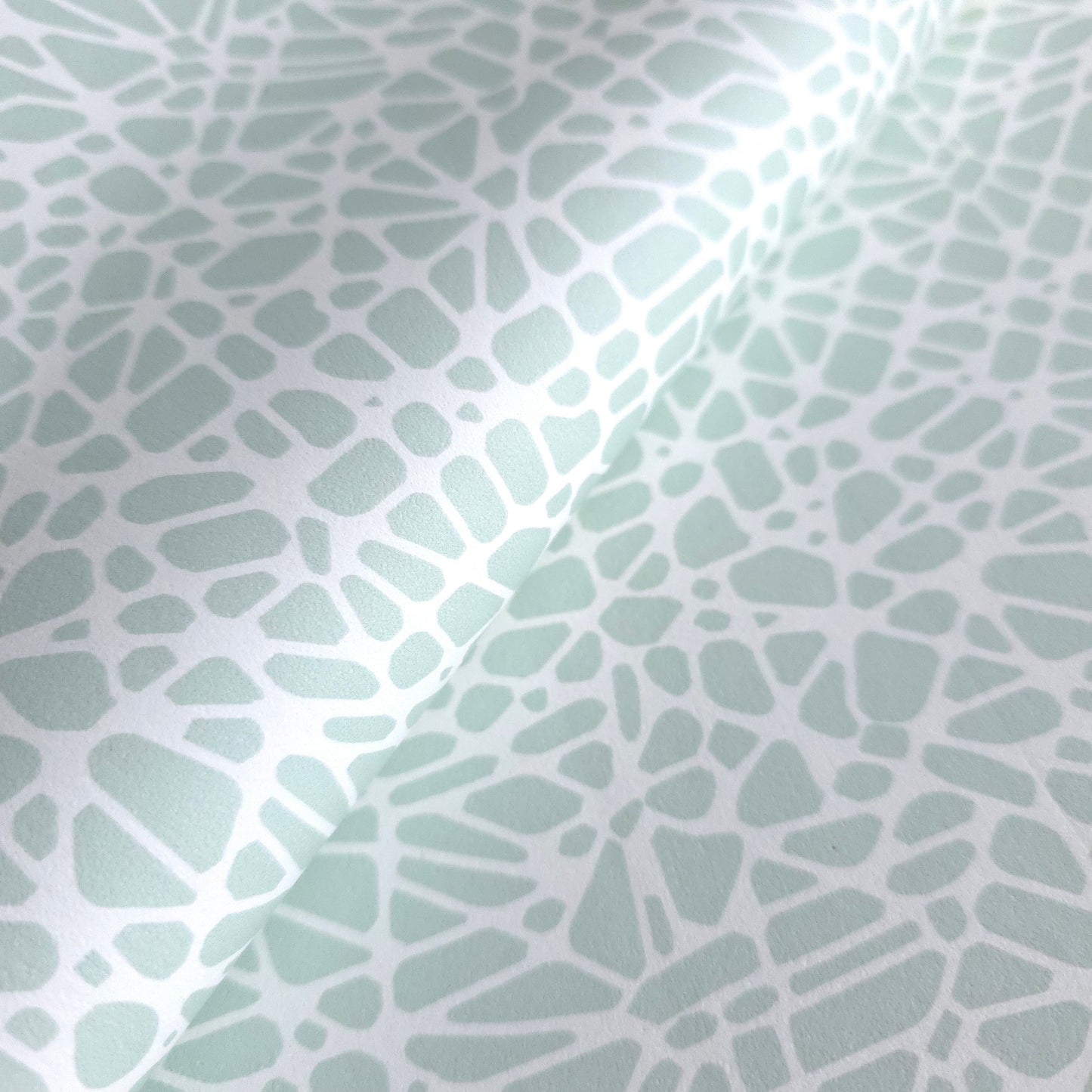 MINT GREEN COMMERCIAL HEAVY DUTY GEOMETRIC VINYL UPHOLSTERY FABRIC