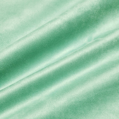 BRUSHED SUEDE UPHOLSTERY FABRIC MINT AQUA