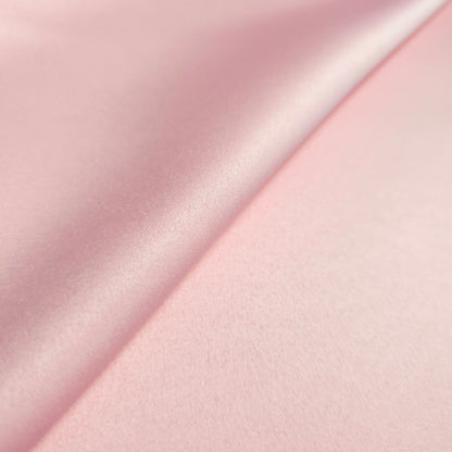 PINK BLUSH PEAU DE SOIE PORCELAIN DULL SATIN FABRIC