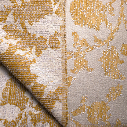 REGAL RUSTIC CHENILLE STYLIZED FLORAL TAPESTRY FABRIC