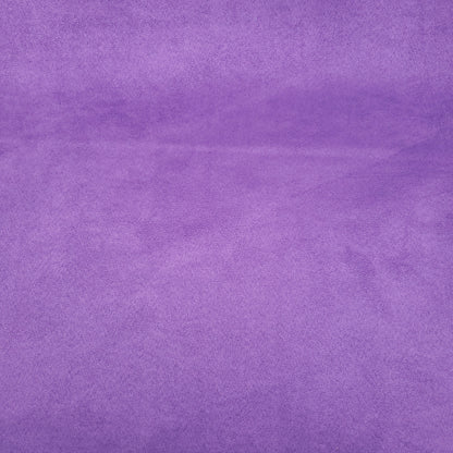BRUSHED SUEDE UPHOLSTERY FABRIC PURPLE