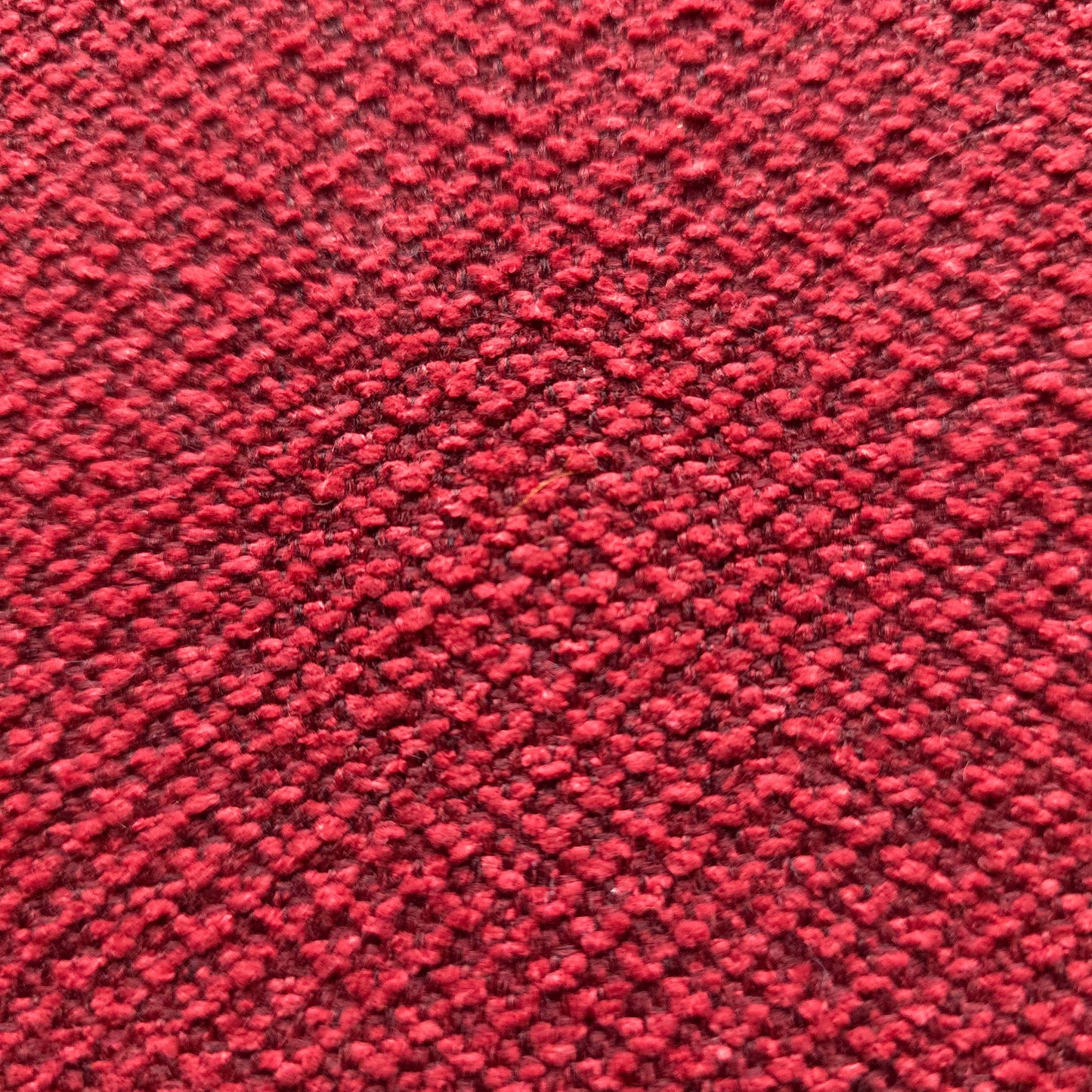 RED LARGE KNIT WEAVE WOVEN TAPESTRY FABRIC