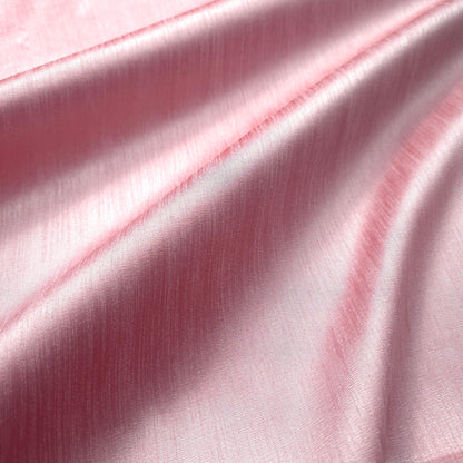 ROSE PINK FUCHSIA TAJ DUPIONI FAUX SILK FABRIC