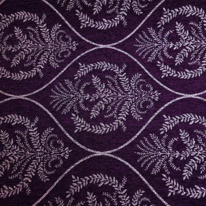 REGAL LAUREL OGEE MEDALION CHENIELLE PURPLE