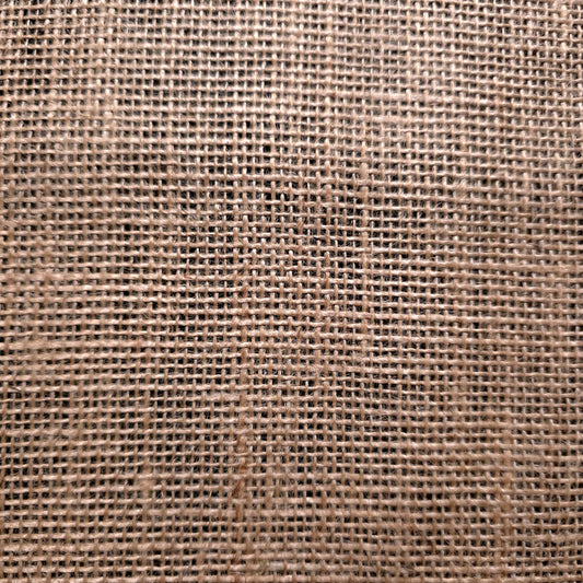 NATURAL TAN TIGHT WEAVE JUTE BURLAP 60 INCH