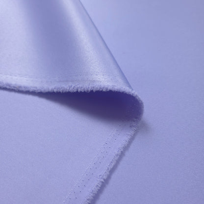 LILAC PURPLE PEAU DE SOIE PORCELAIN DULL SATIN FABRIC