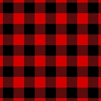 100% Cotton Flannel Buffalo Plaid Red Black 42/43"w Fabric INDIVIDUAL YARD Diy Trucker Shirt Blanket Holiday Decor and Gifts