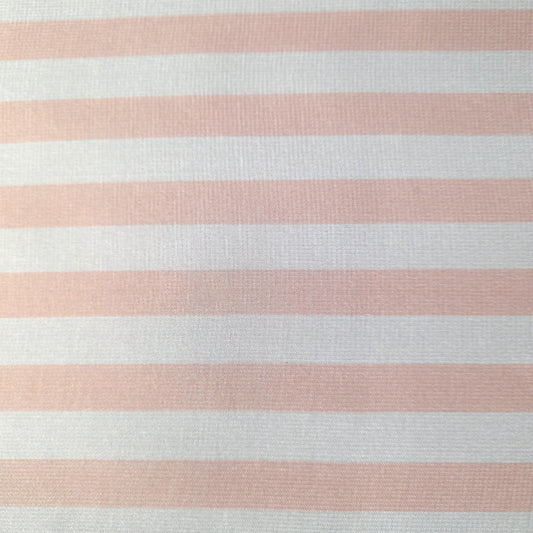 STRIPE CHIFFON PEACH MELON