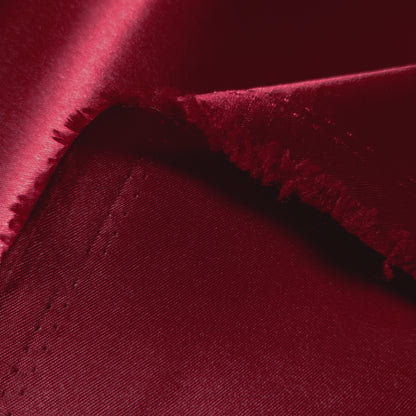 HEAVY 8oz GLOSSY SATIN RED CRANBERRY