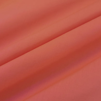 COTTON BLEND BROADCLOTH ORANGE NEON