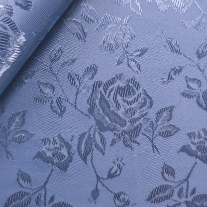 EMPRESS BLUE SLATE BROCADE