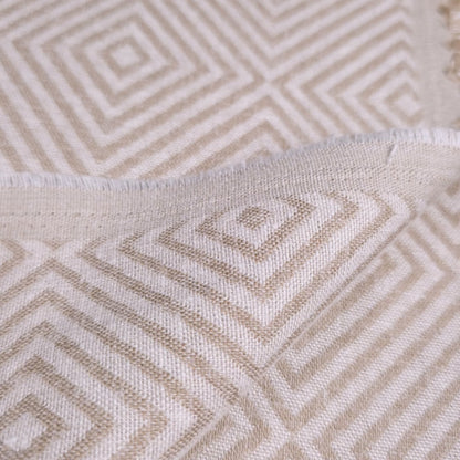 GEOMETRIC DIAMON COTTON UPHOLSTERY