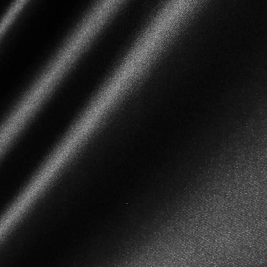 MEDIUM PLAIN SATIN GLOSSY NEUTRAL BLACK